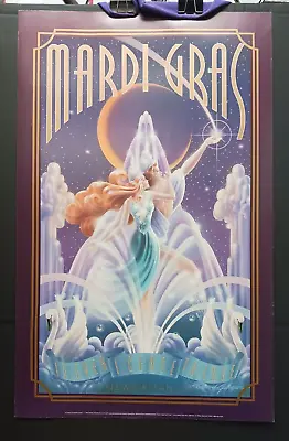 New Orleans 1995 Mardi Gras  If Ever I Cease To Love Poster And3125 • $49.99