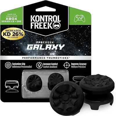 Performance Thumbsticks Freek Kontrol Galaxy Black FPS Series XBOX One X/S • £9.49