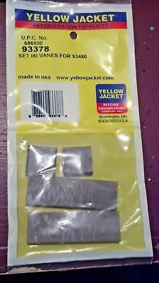 Vacuum Pump Vanes 8 CFM Yellow Jacket PART# 93378 MODELS 93480 And 93580 • $99.99