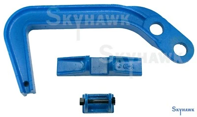 $69.99 • Buy 6 Ton Auto Body Frame Deep Hook Chassis Jumbo Pull Clamp Repair Shop Set