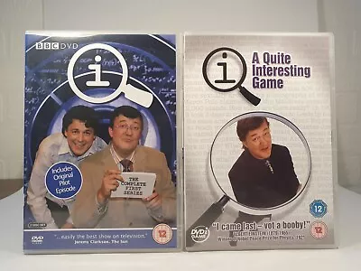 QI Series 1 + Quite Interesting Game Stephen Fry Alan Davies DVD Regions 2 4 • £15.63