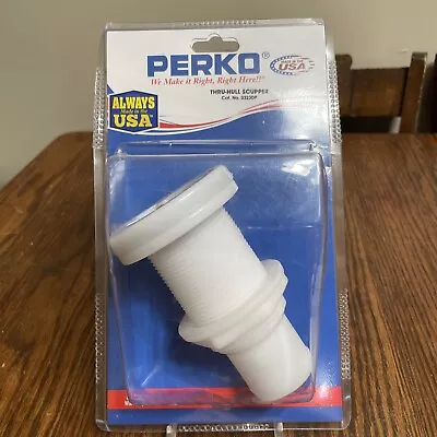 $31.46 • Buy Perko 0323DP 323 Thru-Hull Scupper For 1.5  Hose Boat Through-transom Mount