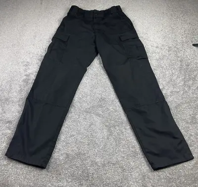 5.11 Tactical Pants Mens Medium 31x35 Black Cargo Regular Double Knee *29x31 • $15