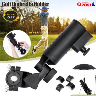 $22.52 • Buy Durable Golf Umbrella Holder For Buggy Cart/ Baby Pram/ Wheelchair Clicgear AU