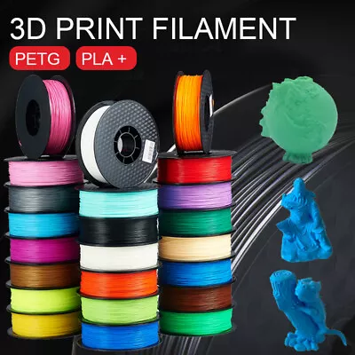 3D Printer Filament PLA/PLA+/PLA Silk/ABS/PETG 1kg/roll -1.75mm Eco-friendly AU • $17.65