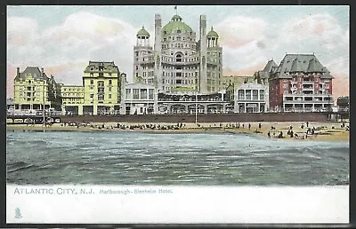 Marlborough - Blenheim Hotel Atlantic City N.J. Very Early Postcard Unused • $15