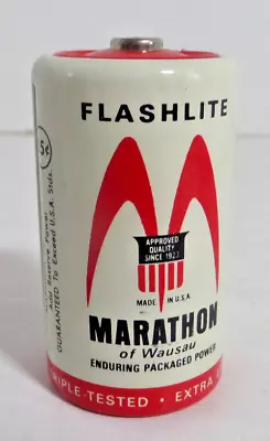 Marathon D Cell Battery Vintage • $14.99