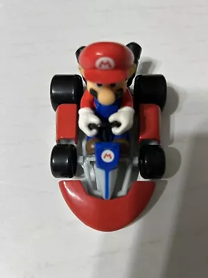 Nintendo Super Mario Bros Mario Go Kart Cake Topper Bakery Craft Vtg Plastic Car • $5.99