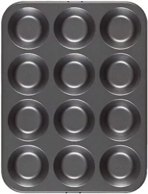 £5.99 • Buy KasaBona 12 Hole Mince Pie Baking Jam Tart Tin Bun Sheet Tray Non Stick Pan