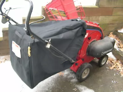 $99.99 • Buy Fits Troy Bilt Chipper Vac. Bag For 4 & 5 & 8hp More Stitching Handle & Hangers