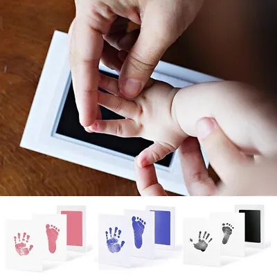 £2.99 • Buy Newborn Footprint Handprint Safe Inkless Gift Foot Hand Print Wipe Kit Gift