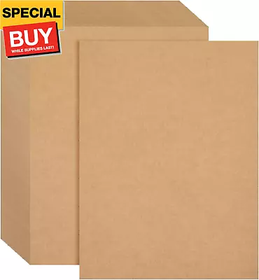 96 Sheets Brown Kraft Paper Cardstock 176Gsm (8.5 X 11 In) For Crafts Wedding • $19.99