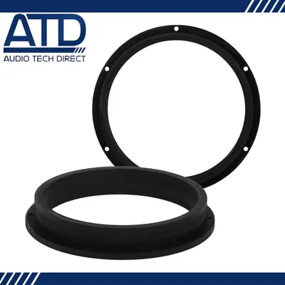 MDF Front Door 200mm 8  Speaker Adaptors Rings For Volkswagen Transporter T5 T6 • £19.44