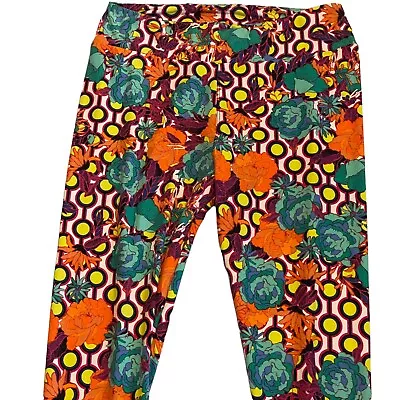 LuLaRoe Women's Leggings TC Tall & Curvy Multi Color Geometric  Print • $11.01