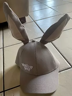 Movie World Warner Bros Bugs Bunny Ears Whats Up Doc Baseball Cap Hat Snap Back • $35