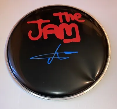 £99.99 • Buy Signed Rick Buckler 10” Drum Head The Jam Authentic Paul Weller All Mod Cons