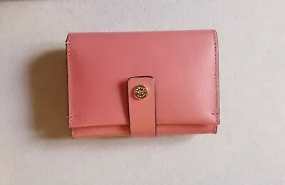 Radley London Hanson Street Medium Pink Flapover Wallet Nwt $78 Retail • £40.53