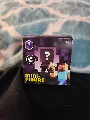 MINECRAFT Mini Figure Obsidian Series 4 Mystery Box New Sealed    (4DL) • $7