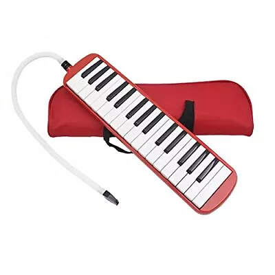 Melodica 32 Key Pianica Portable With Carrying Bag Short And Long Mouthpieces... • $38.65