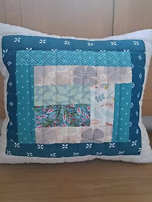 Handmade Quilted Patchwork Cushion Cover • £6