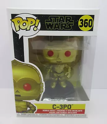 Star Wars Funko Pop Vinyl Figure C-3PO #360 (Red Eyes) Rise Of Skywalker • $32.70