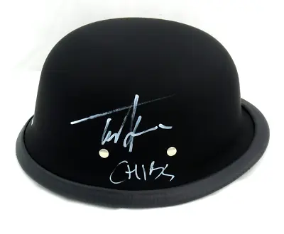 Tommy Flanagan Signed Daytona Matte Black Authentic Biker Helmet With “Chibs” • $219.99