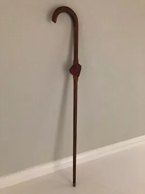 1936 Nile Temple SMILE WITH NILE Shriner Masonic Walking Stick Cane 34 3/4  • $80