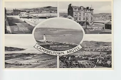 RPPC Multi View Of Campbeltown Argyll. • £2.99