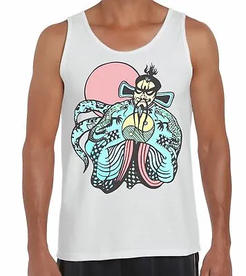 Big Trouble In Little China Vest Top - Kurt Russel Fu Manchu T Shirt 80s • £12.95