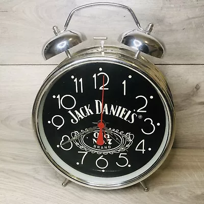 Jack Daniels Retro Wind Up Bedside Alarm Clock Vintage Rare Old No7  • £19.99