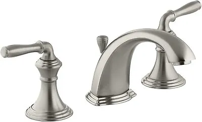 $300 • Buy Kohler K-394-4-BN Devonshire Bathroom Sink Faucet, Drain, Vibrant Brushed Nickel