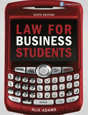 Law For Business Students Adams Ms Alix Used; Good Book • £3.36
