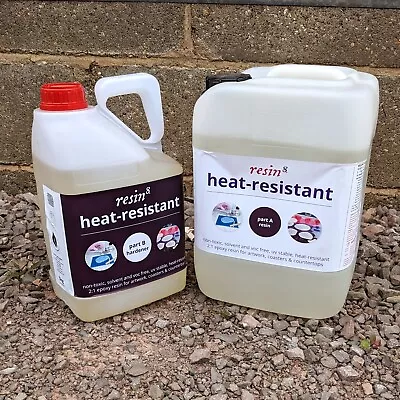 £250 • Buy 15kg Epoxy Resin Resin8 Heat Resistant / Ultra Cast Resin Kit