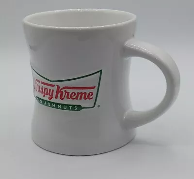 Krispy Kreme Heavy Coffee Mug Bowtie Ceramic Restaurant Ware 4.25 T 3.75w • $18.99