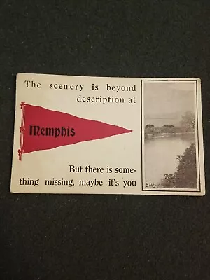 Memphis Michigan Vintage Postcard • $9.99