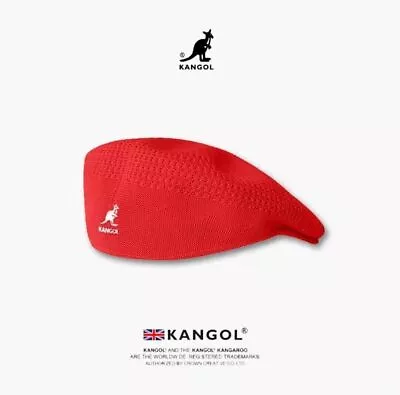 Kangol Breathable Beret Hat Summer Woven Casual Men Women Mesh Flat Foldable Cap • $13.99