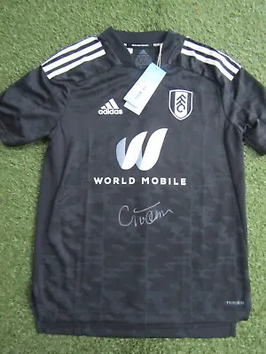 £49.99 • Buy Willian Hand Signed Fulham FC Away Football Shirt - Autograph