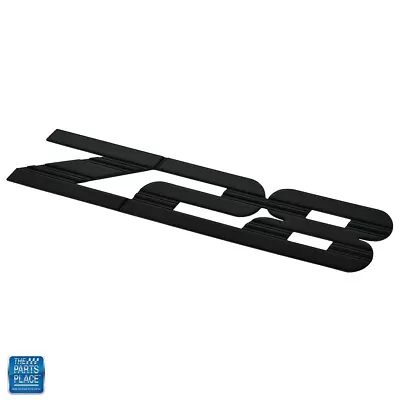 1993-2002 Camaro Z28 Fender Rocker Adhesive Emblem Black GM 10139552 • $45.99