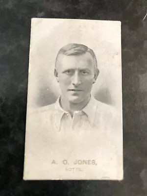 £32.99 • Buy Wills Havelock Australian And English Cricketers A O Jones Of Notts 1911 Issue