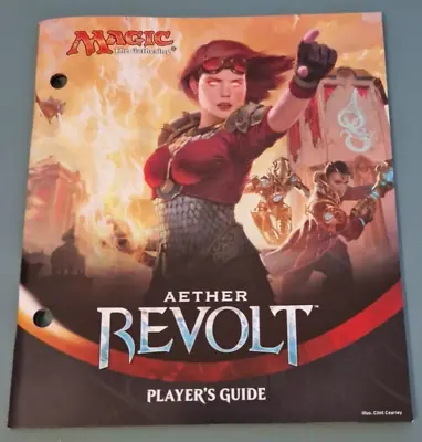 MTG Magic The Gathering AETHER REVOLT Player's Guide (from Fat Pack / Bundle) • £4.99