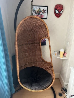 £65 • Buy Quality Rattan Swing Chair Garden Hanging Indoor Outdoor Patio Hammock