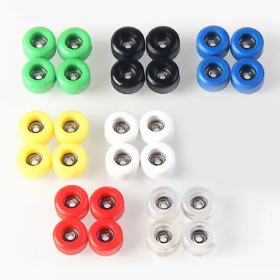 4Pcs/Set PU+Metal Urethane CNC Bearing Wheel For Wooden Fingerboard Wheels` • $12.31