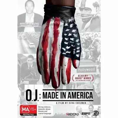 £3.65 • Buy O.J.:  Made In America (DVD, 2016, 3-Disc Set)