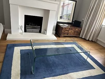 Habitat  Glass Coffee Table Used • £70