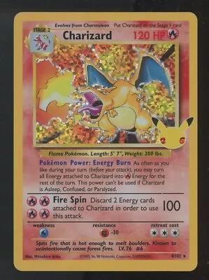 2021 Pokemon Celebrations 25th Anniversary #4 Charizard - Holo • $16.50