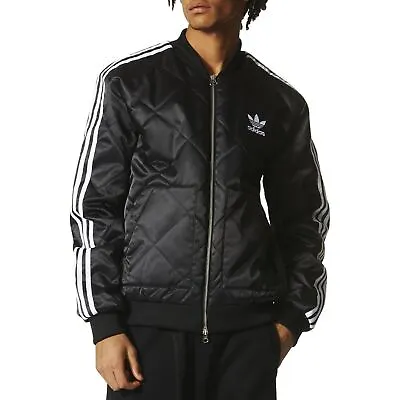 $110 • Buy Adidas Originals Men's Superstar Quilted Look Jacket - Black