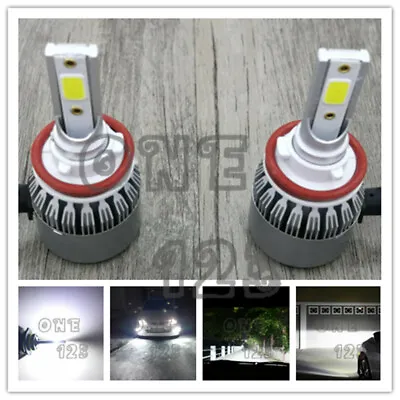 CSP LED Headlight H8 H9 H11 6000K Super White Low Beam Fog Light DRL Bulbs Kit • $14.88