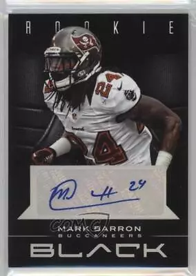 2012 Panini Black Rookie Signatures /125 Mark Barron #162 Rookie Auto RC • $3.42