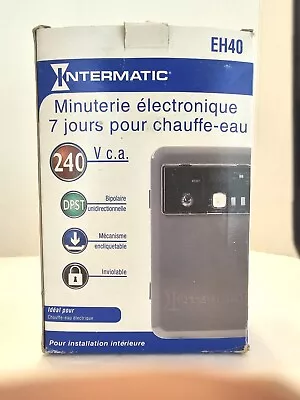 INTERMATIC EH40 Electronic Water Heater Timer 7-Day 240V 30A DPST   • $49.95