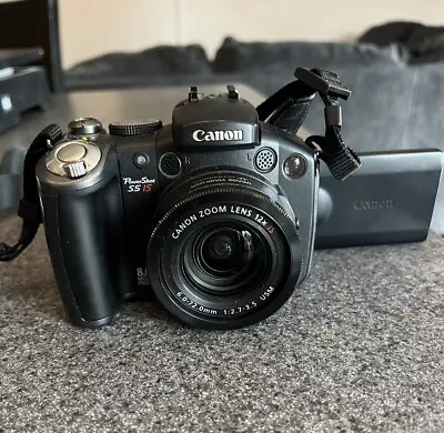 CANON PowerShot S5 IS Digital Camera - Uses AA Batteries • $21.50